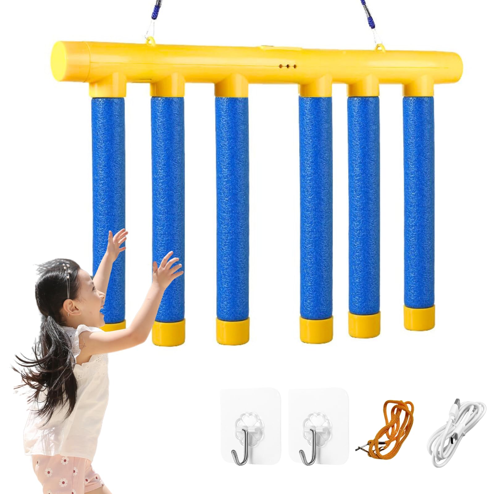 JXMYJR 2025 Upgrade Reflex Challenge Game, Catching Sticks Game, Drop Sticks Game, Hand Eye Coordination Training Toy, Reaction Time Training Toy for Kids and Adults