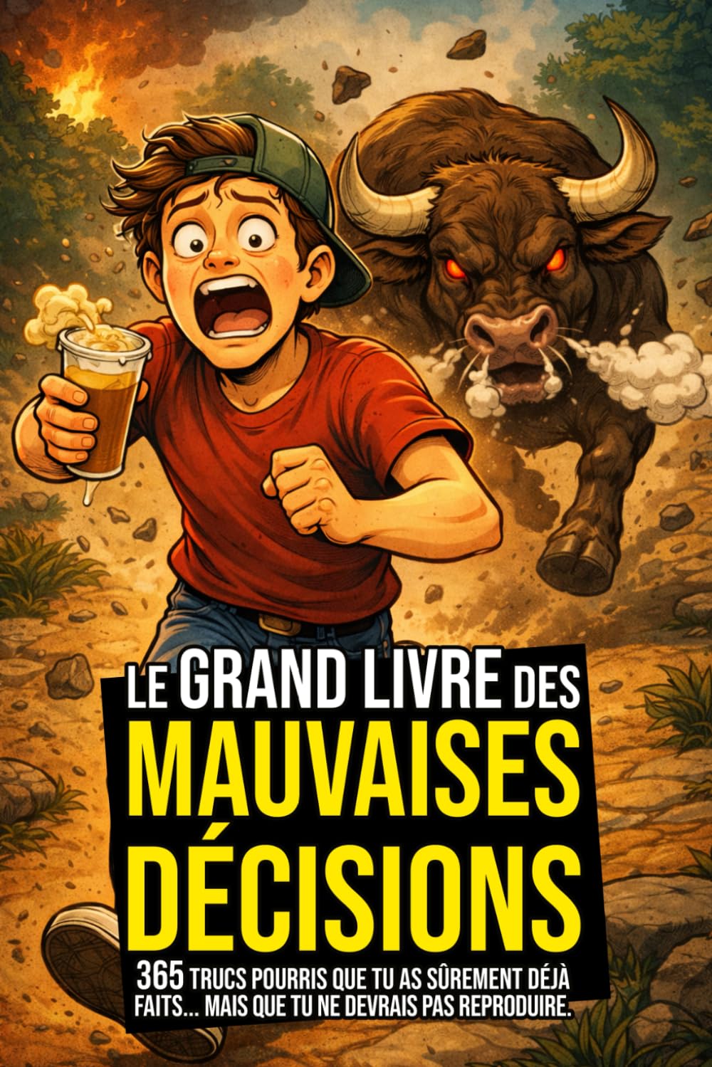 Le grand livre des mauvaises décisions - 365 trucs pourris que tu as sûrement déjà fait… et que tu ne devrais pas reproduire: Un livre drôle et ... personnel n'a jamais été aussi fun