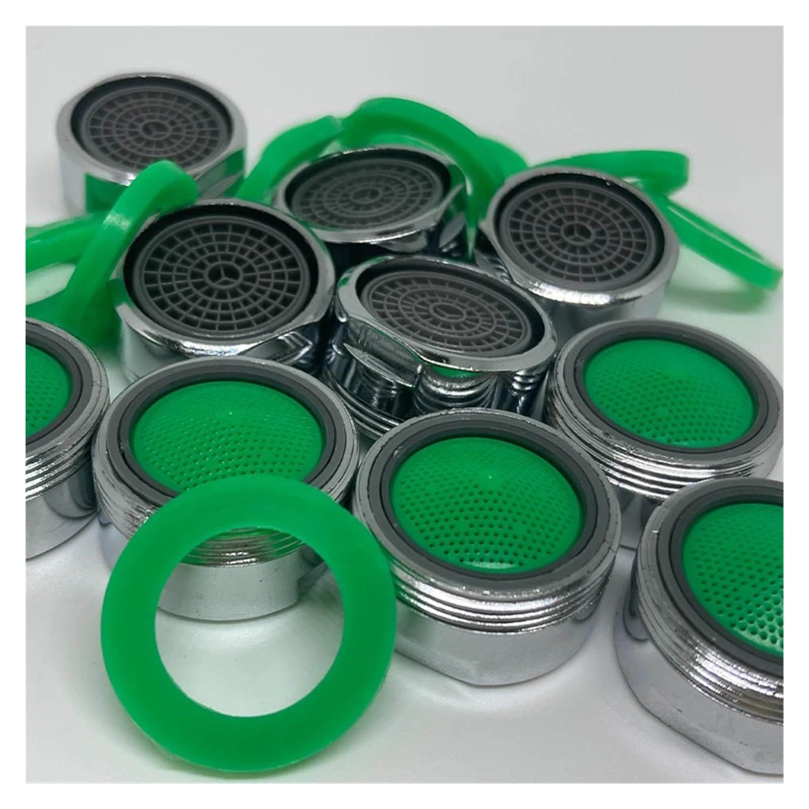 40 Sztuk 24mm Bateria Umywalkowa Kuchenna Aerator Odporny Na Zachlapanie Filtr Siatkowy Rdzeń Oszczędzanie Wody Akcesoria Wylotowe Baterie Kuchenne Oszczędność wody Łatwość instalacji
