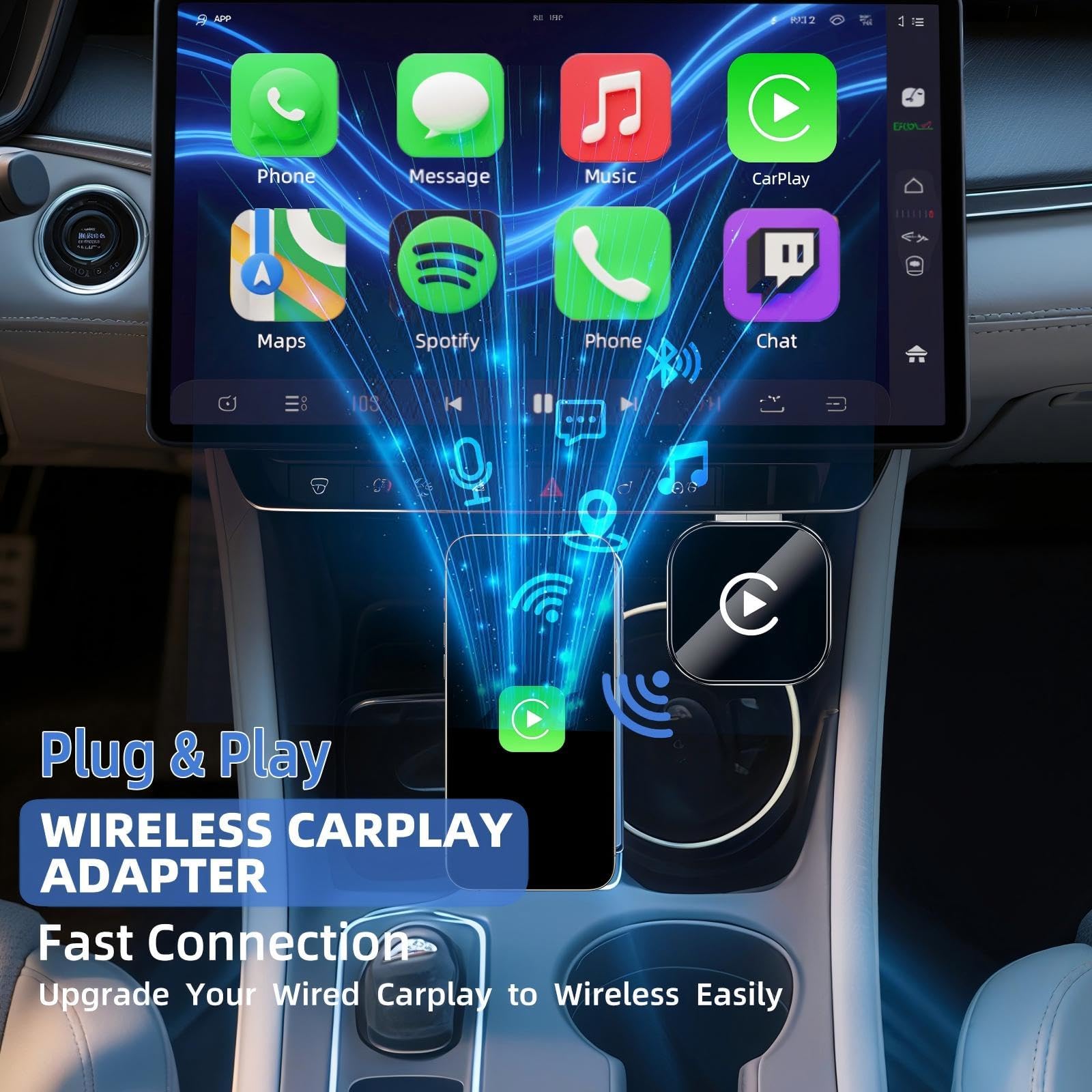 Adaptador CarPlay Inalámbrico para BMW 7 Series G11/G12 2016-2022