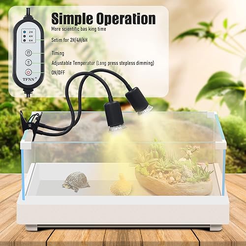 Reptile Heat Lamp — packaging and what arrives in the box