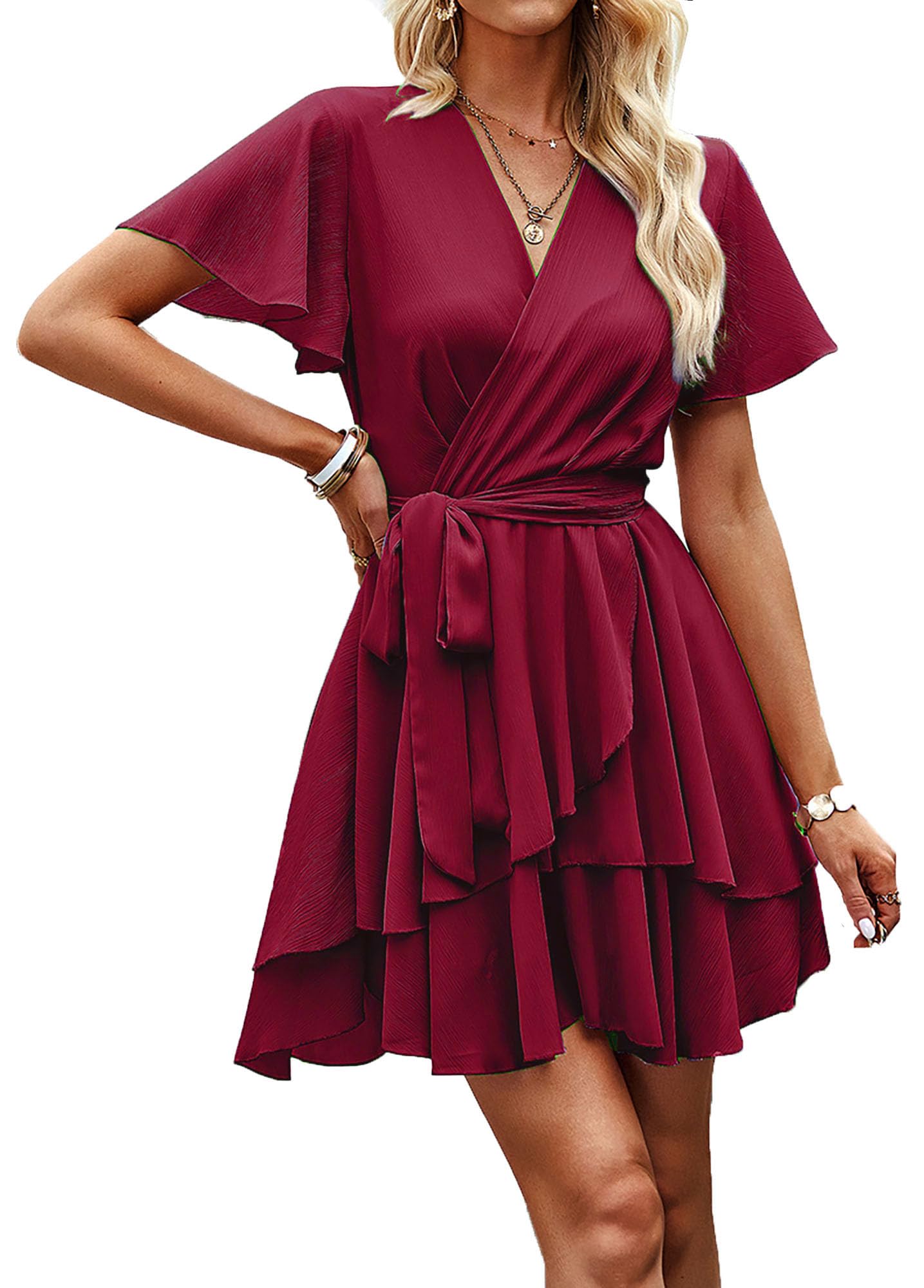 Robe taille plissée fluide et légère pour affronter la chaleur