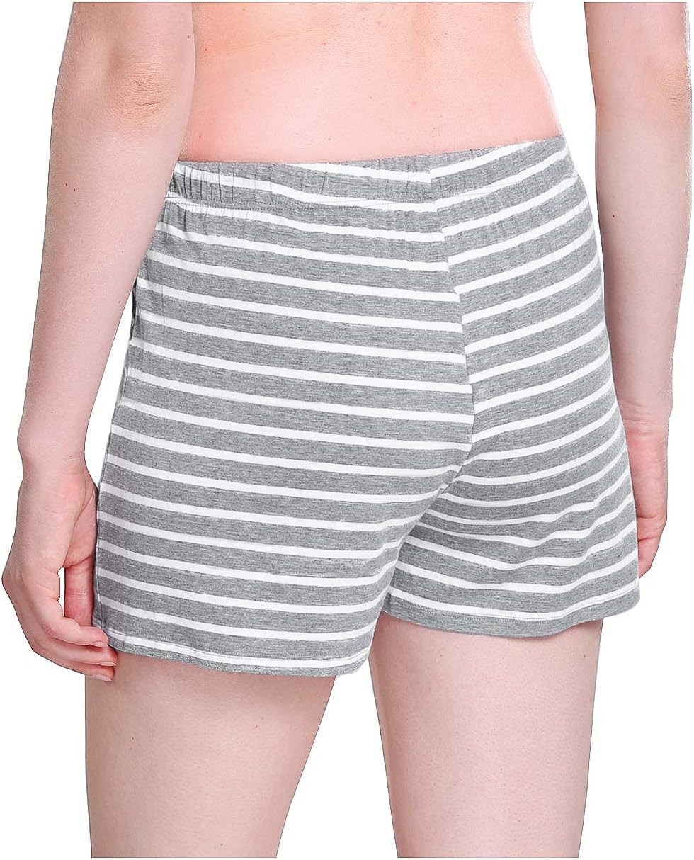 Vislivin Womens Pajama Shorts Sleep Shorts Stretchy Pajama Pants - Image 4