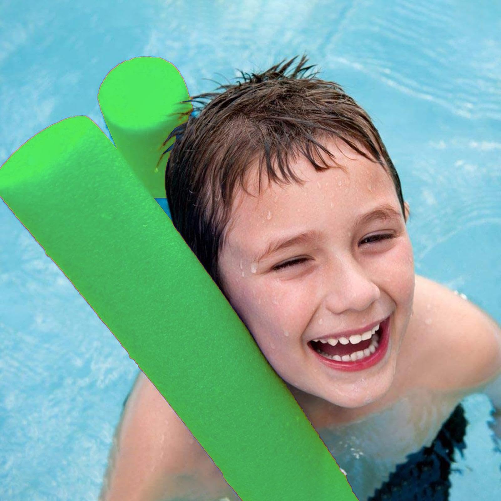 Tubi galleggianti per piscina, bastone da nuoto in schiuma ad alta densità, tubo galleggiante multicolore, bastone galleggiante per piscina, ausilio per il nuoto dei bambini per gli sport acquatici