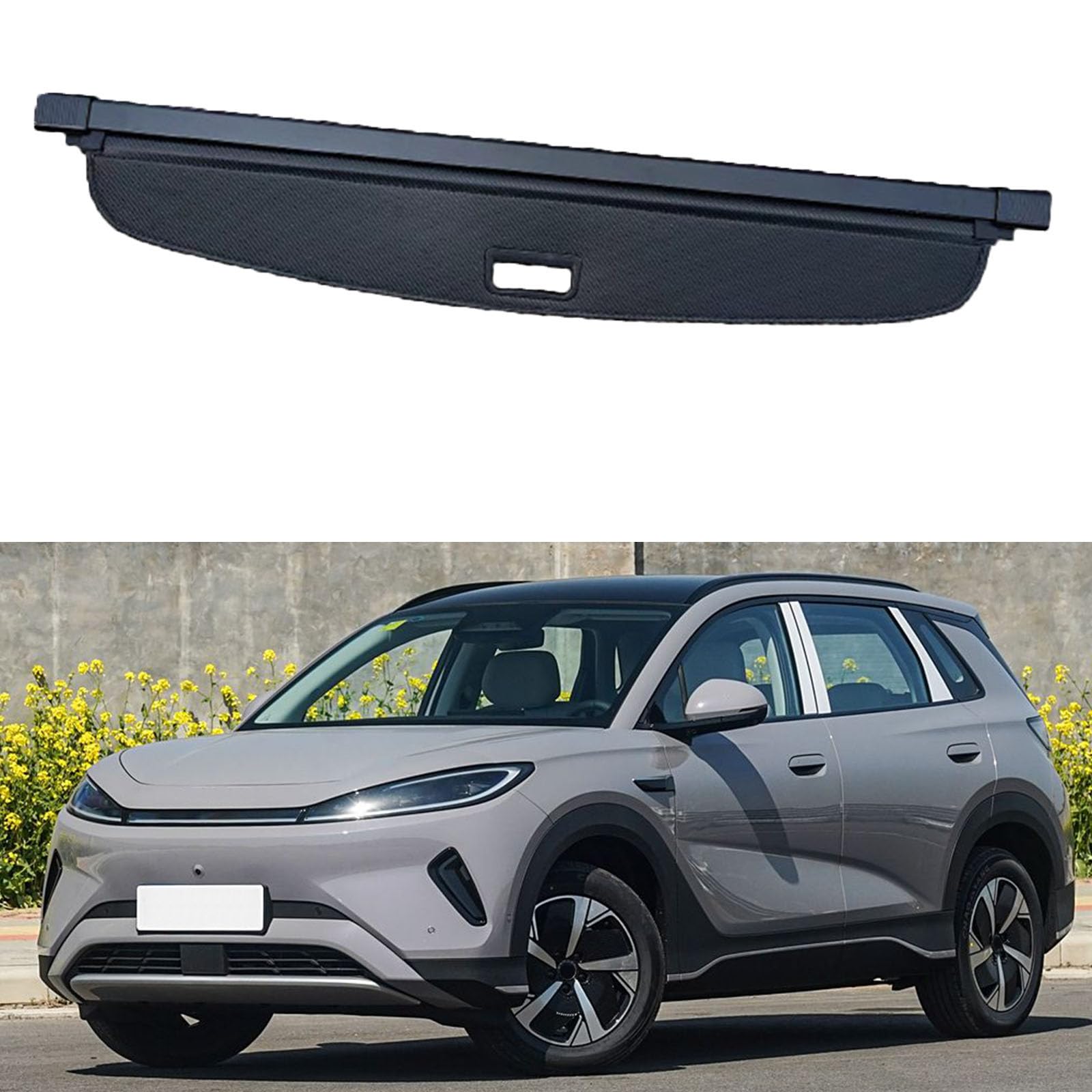SXLGDW Car Retractable Rear Trunk Parcel Shelf,Compatible with BYD Sealion 05 EV 2025,Car parts