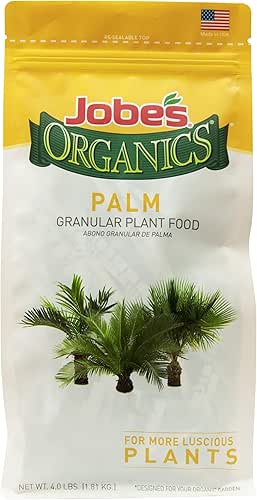 Jobe’s Organics Granular Fertilizer, Organic Fertilizer for Palm Trees and