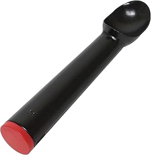 Thunder Group SLTHDP124 Dipper, 1-1/2 oz. Capacity, Non-Stick, one-Piece, cast Aluminum, Smooth Finish, red end Handle, Pack of 12