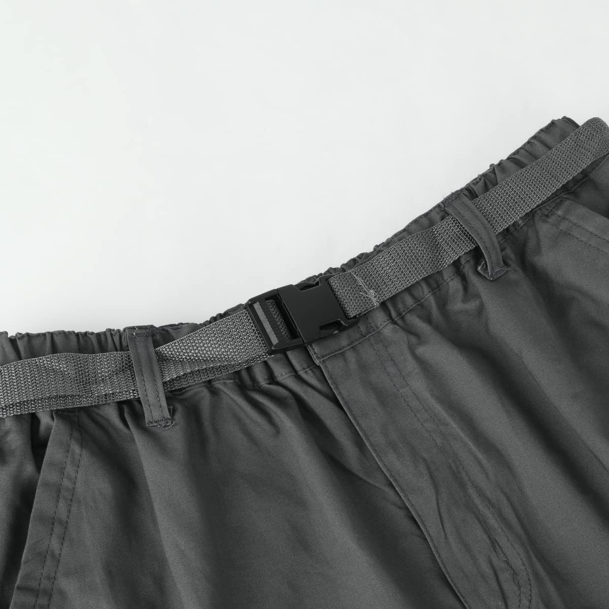 Allthemen Pantaloni Cargo Estivi 3/4 da Uomo Pants da Lavoro Casual in Cotone con Multitasche Pantaloncini per Il Tempo Libero Sport