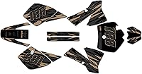 Vista 12 de Kit de gráficos para KTM 50SX SX50 (2002-2008) Serie Twitch Blanco 16 Mil - Adhesivos para bicicleta de motocross, calcomanías para bicicleta