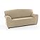 FAVERTI® Universal Elastic 3-Seater Sofa Cover from 180 to 220 cm | Reale Model | Beige | Protective Sofa Cover | Jacquard Fa