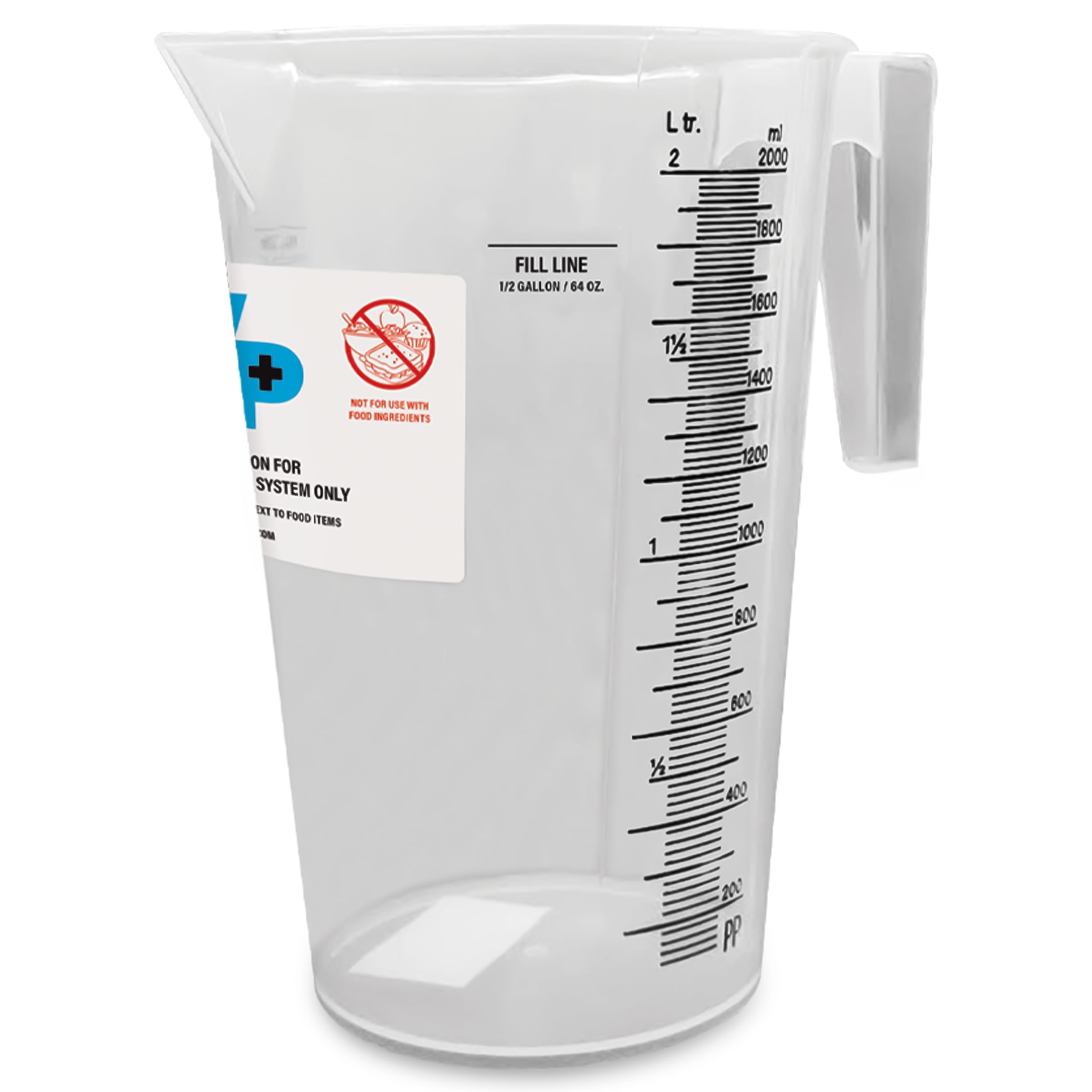Tasse à mesurer multi-tâches plastique 1,8 l grand volume supermarchés