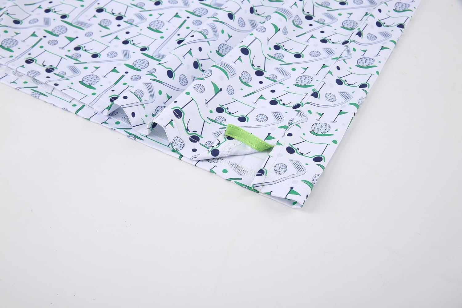 Alex Vando Mens Golf Shirt Moisture Wicking Quick-Dry Print Performance Polo Shirts for Men - Image 4