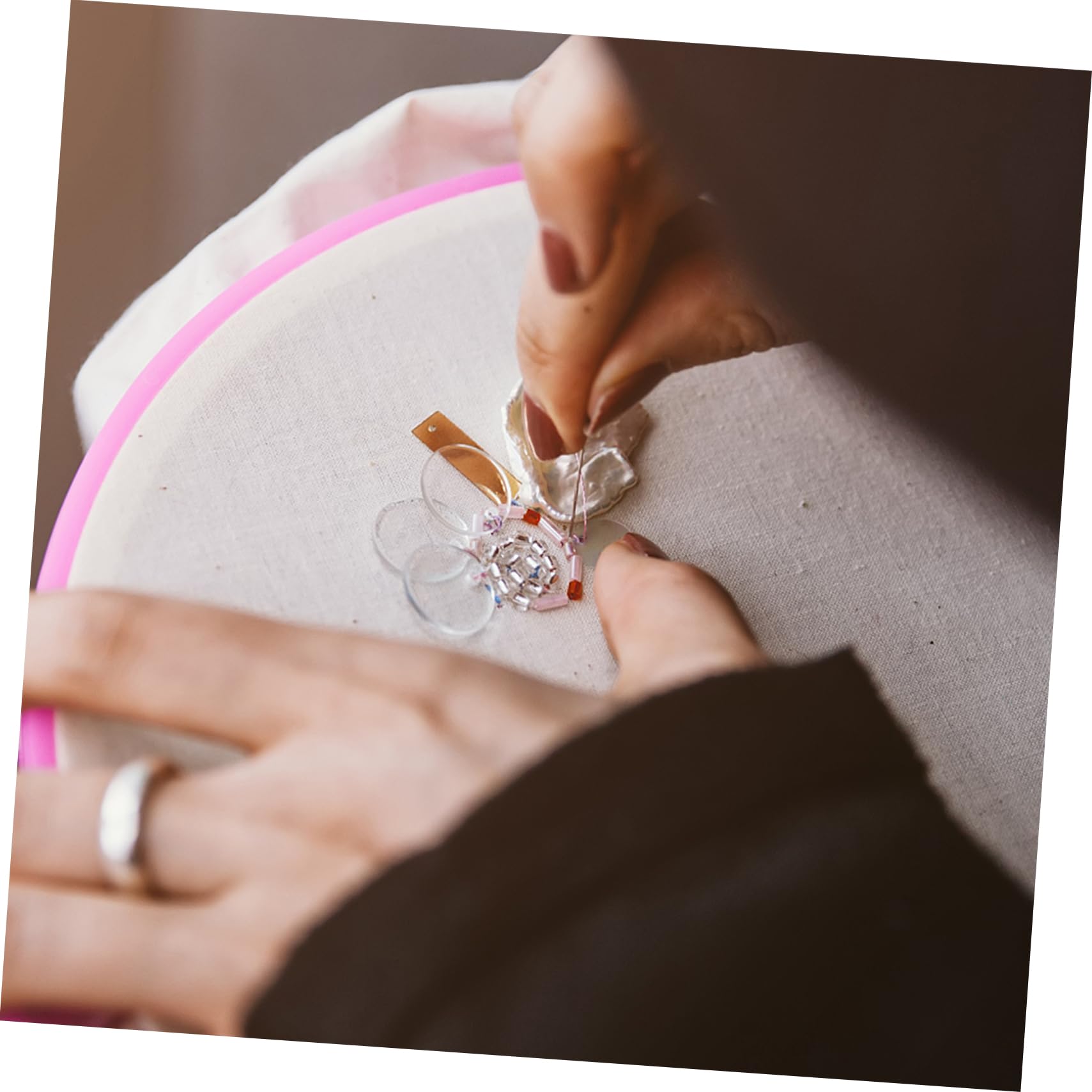 SEWACC 3sets Needle for Sewing Embroidery Needle Easy to Go Through for Fine Manual Work Relaxing 120pcs*3