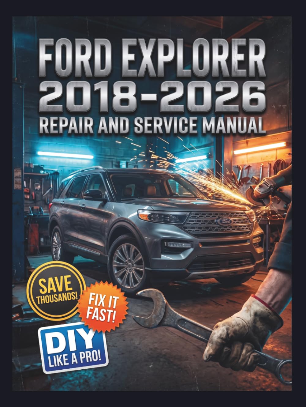 FORD EXPLORER (2018–2026) REPAIR AND SERVICE MANUAL: The Complete Illustrated Step-by-Step Guide to Dealership-Level, EcoBoost Diagnostics, and Hybrid Overhauls—, Routine Maintenance, and Advanced