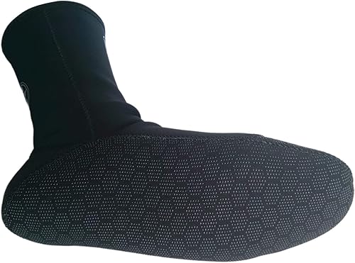 Miniatura 5 de Dizokizo Calcetines de neopreno de 0.118 pulgadas (0.118 in), calcetines térmicos antideslizantes para hombres y mujeres, snorkel, natación, surf,