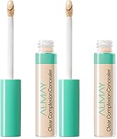 Vista 4 de Almay Clear Complexion Corrector de Tratamiento Puntual para Acné y Imperfecciones Maquillaje con Ácido Salicílico - Ligero, Cobertura Completa