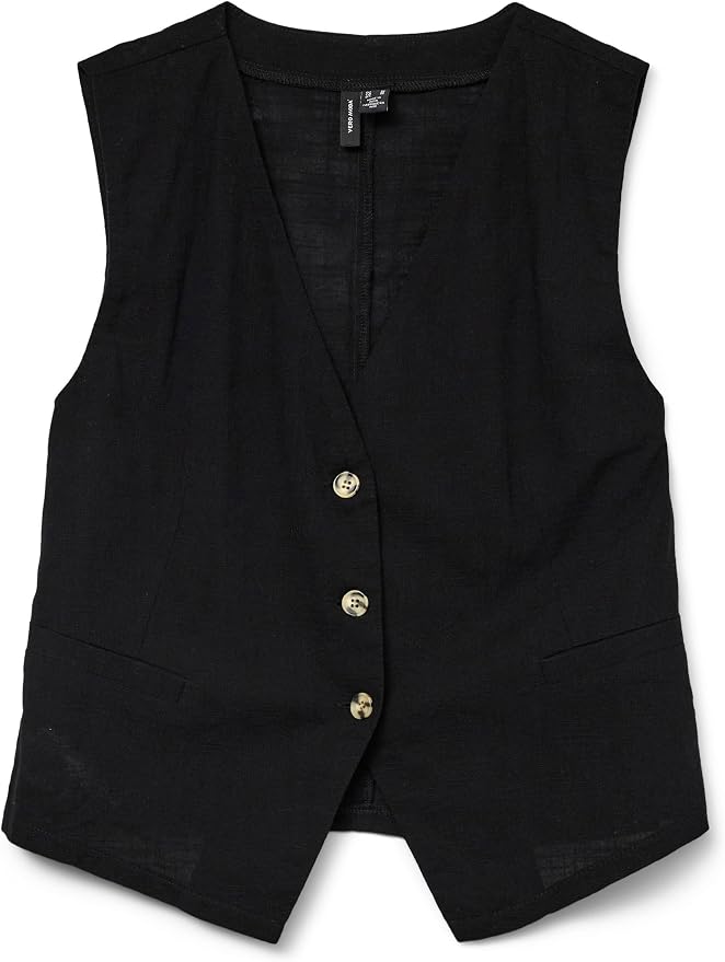 Vero Moda Vmpanda JRS Noos Ptt Haut 3/4 en Modal, Blanc éclatant, XL