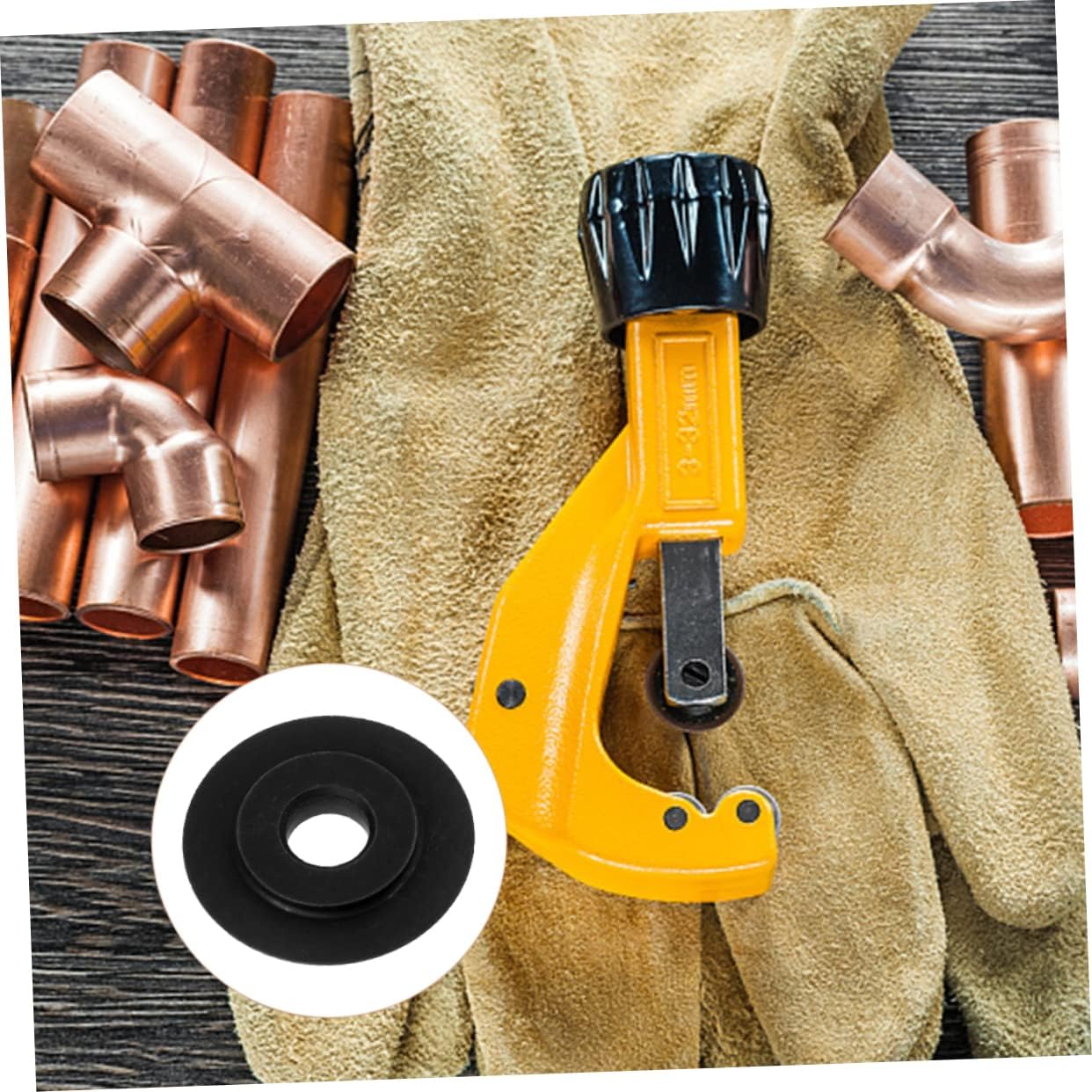 10-Pack Replacement Cutting Wheels for Tube Cutter Professional Copper Cutter Blade Compatible Pipe Cutting Tools Efficient and Sturdy