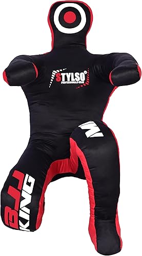 Miniatura 5 de Grappling Dummy for Adults, Unfilled Wrestling Dummy, Hanging Jiu Jitsu Dummy for BJJ, MMA, Judo, Karate, Martial Arts