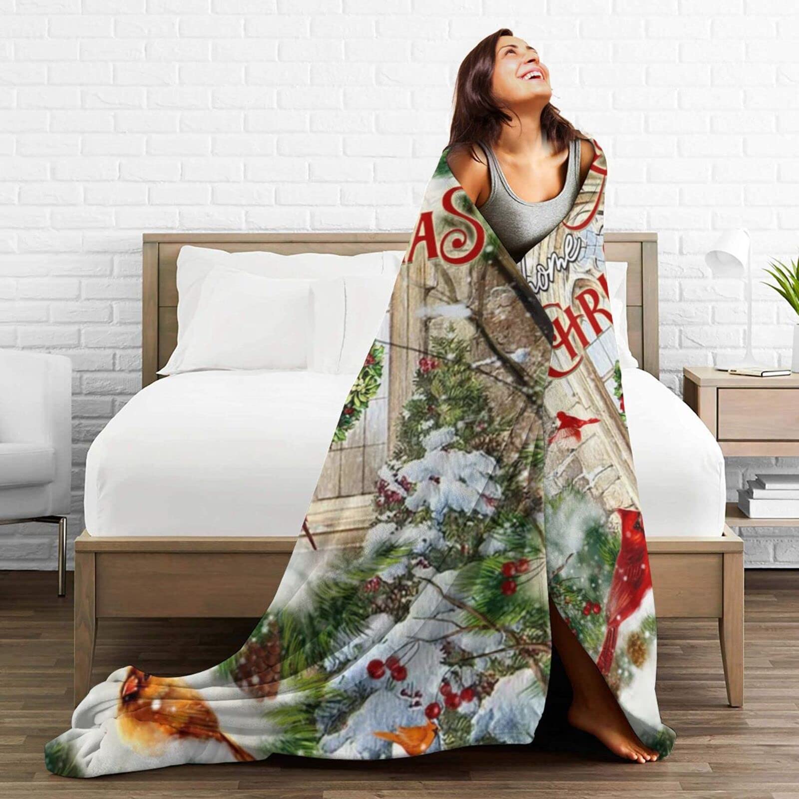 Cardinal Flanell-Fleecedecke – Superweich, Leicht, Für Couch, Bett & Reisen, In 3 Größen