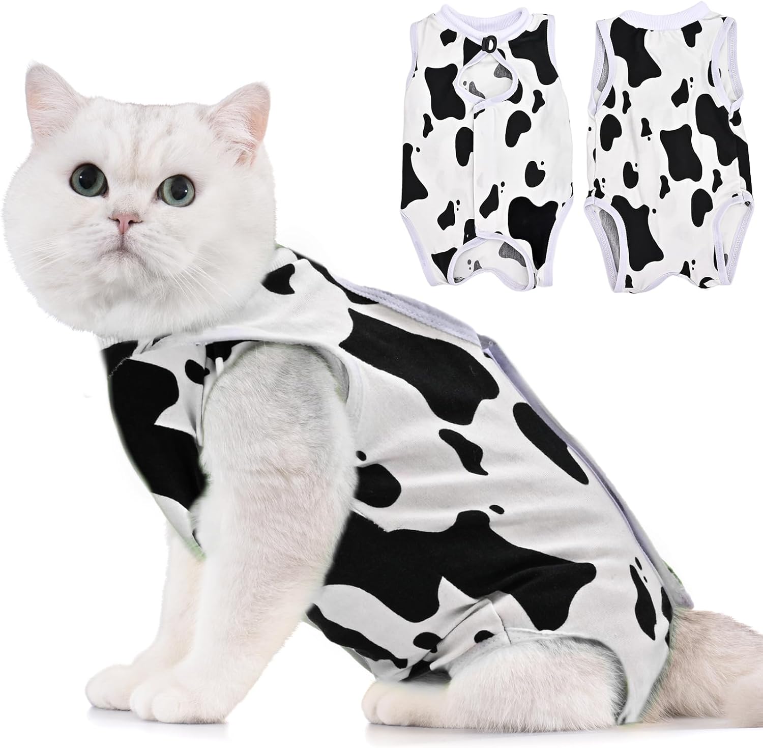 Avont Cat Recovery Suit Kitten Onesie for Cats After