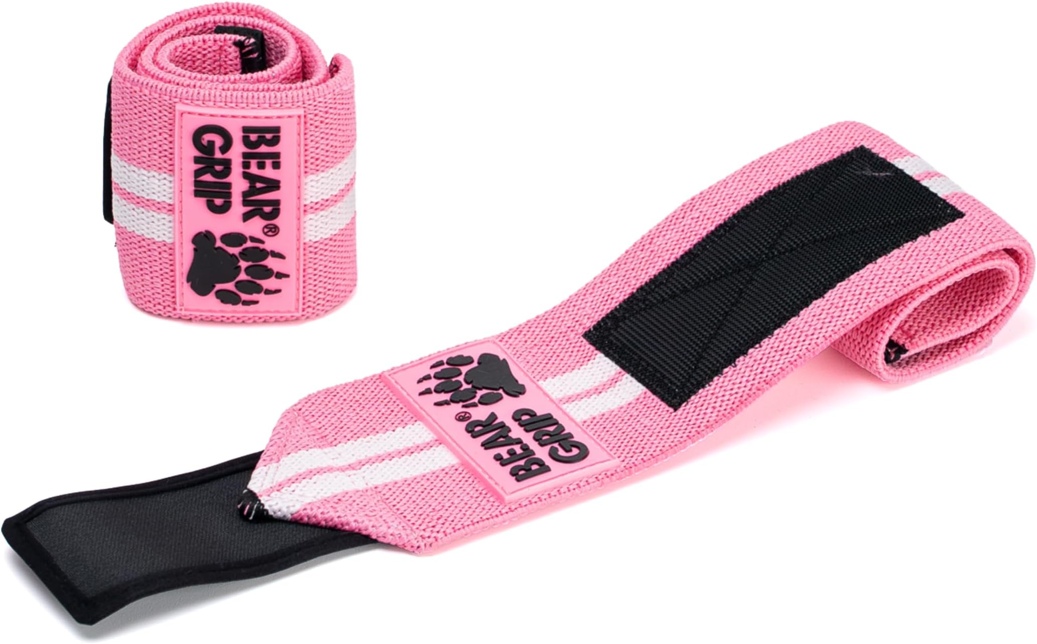 BEAR GRIP Weight Lifting Wrist Wraps - Support Wrist Strap for Gym