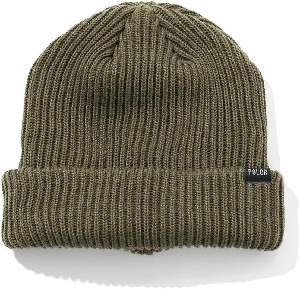 [ポーラー] ニット帽 メンズ STANDARD BEANIE 253MCV0109-OLV ＯＬＩＶＥ