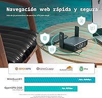 Vista 4 de GL.iNet GL-BE3600 (Slate 7) Router Portátil de Viaje, Wi-Fi 7 de Doble Banda en Bolsillo, Router 2.5G, Routers VPN Portátiles WiFi para Viajes