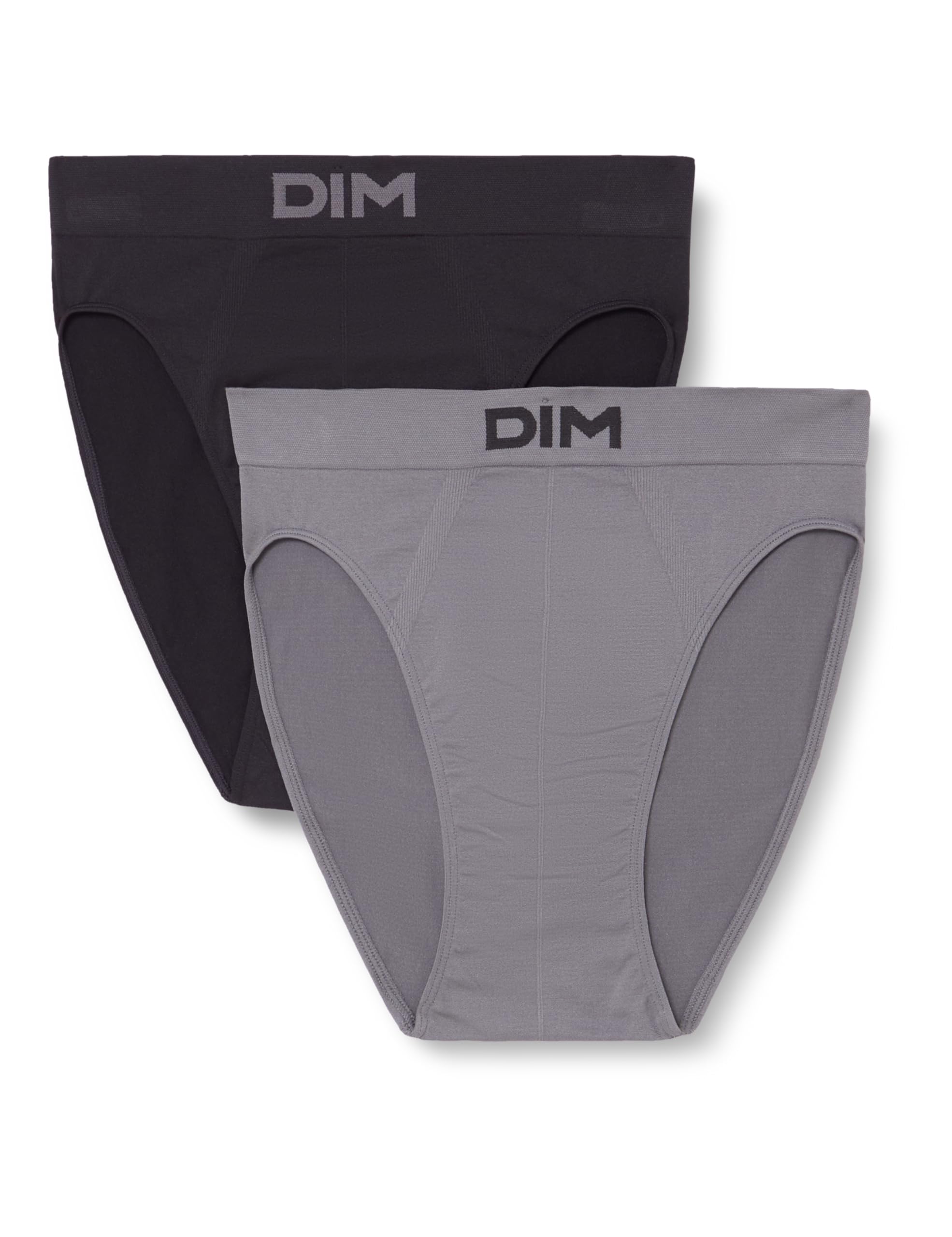 DIM Men - Seamless Micro x2 | Stretch Microfibre Briefs | Ultra Lightweight | Invisible Finish | Comfortable Everyday Support