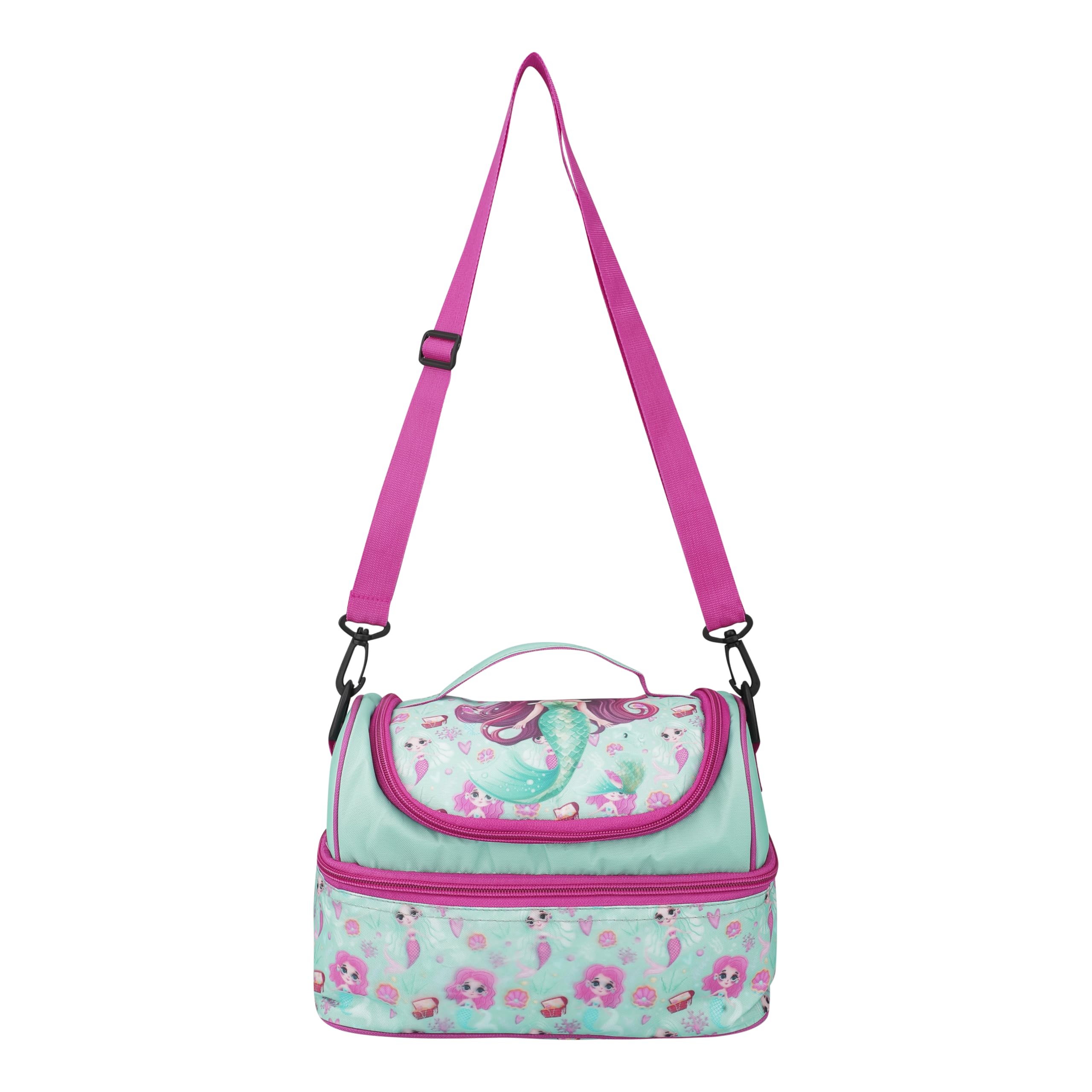 Ji and Ja Lunch Bag - Dual Compartment Insulated Tiffin Bag -3