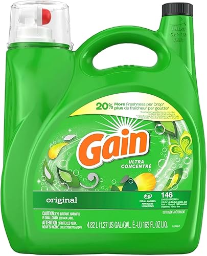 Miniatura 8 de Gain Detergente líquido para ropa, aroma a lavanda, 154 onzas líquidas, 107 cargas, compatible con HE, detergente líquido para ropa (paquete de 2)