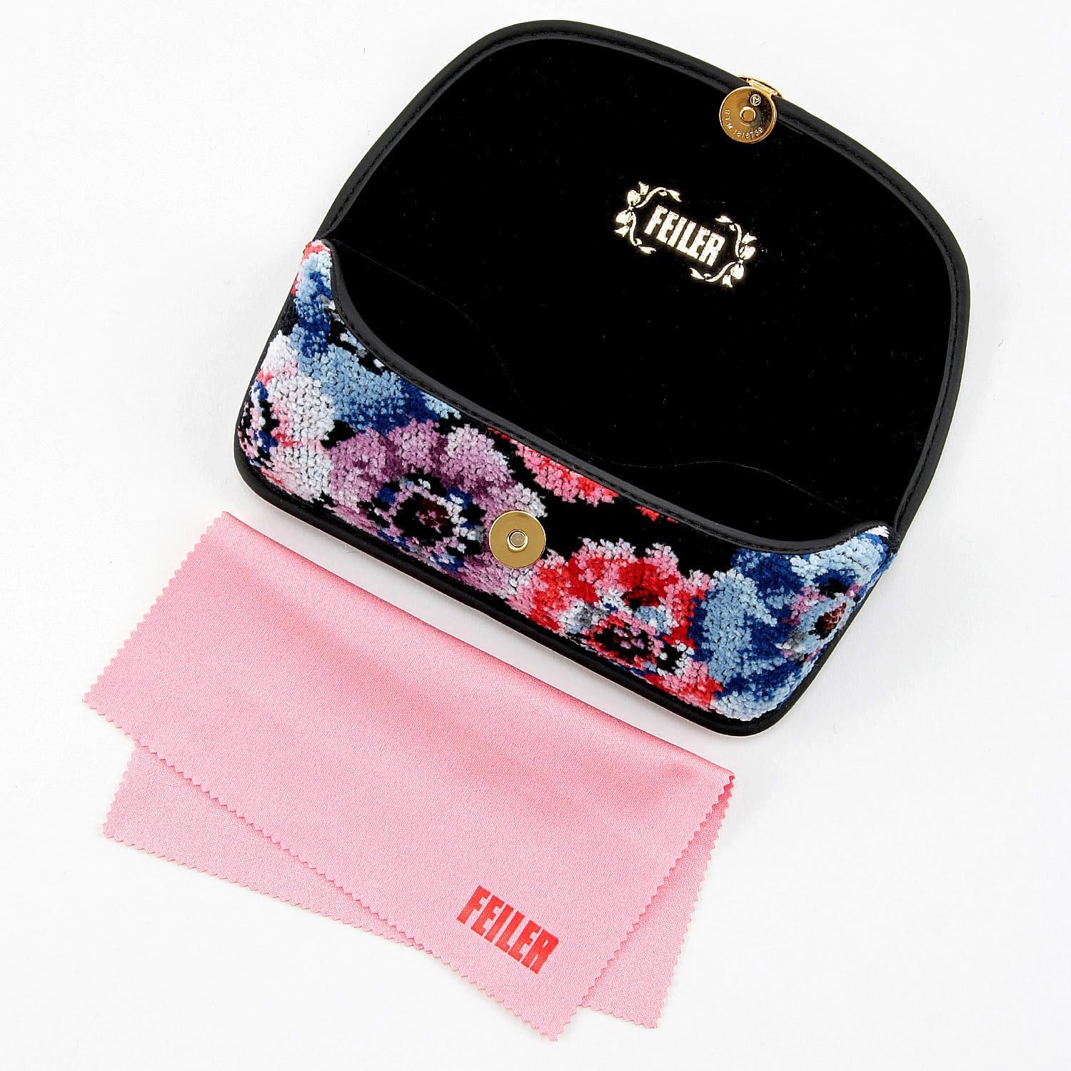 フェイラー アネモネ ブラック 眼鏡ケース メガネケース