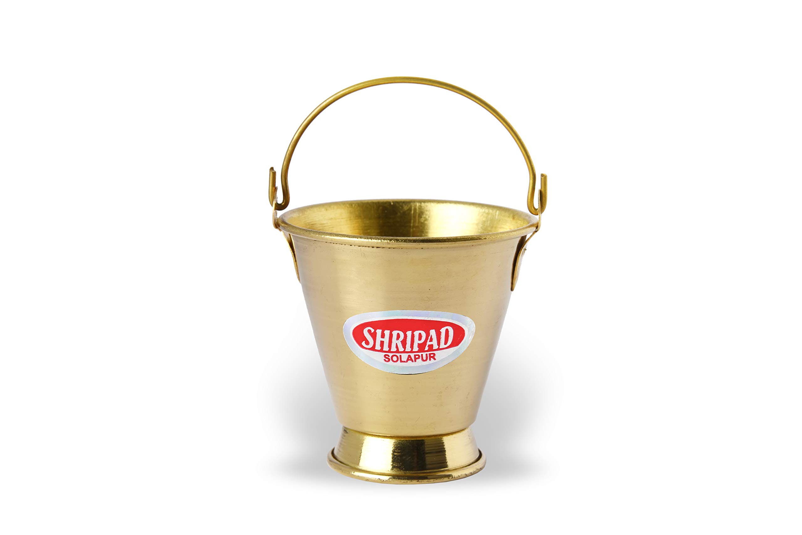 shripad steel home miniature brass bucket (toy).-Golden, Pack of 1 (B07SR79PBJ) Amazon Price History, Amazon Price Tracker
