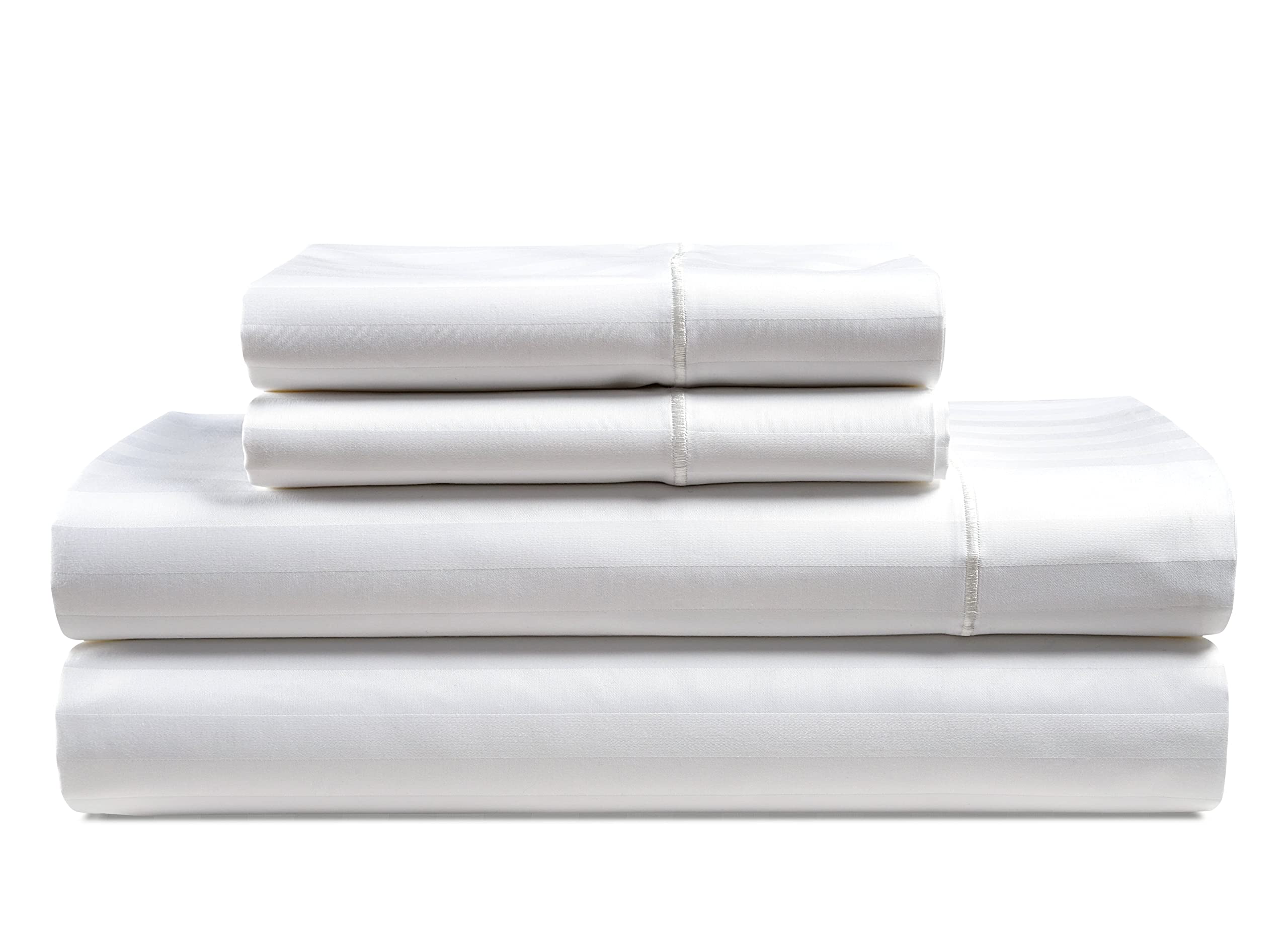 100% Egyptian Cotton Sheet Set Queen Size – Silky Sateen Weave Queen Sheet Set for Winter Sleep Comfort, 15" Snug Fit Deep Pocket, Breathable & Durable, Hotel-Quality Soft Luxury You Can Feel - Taupe — view 24