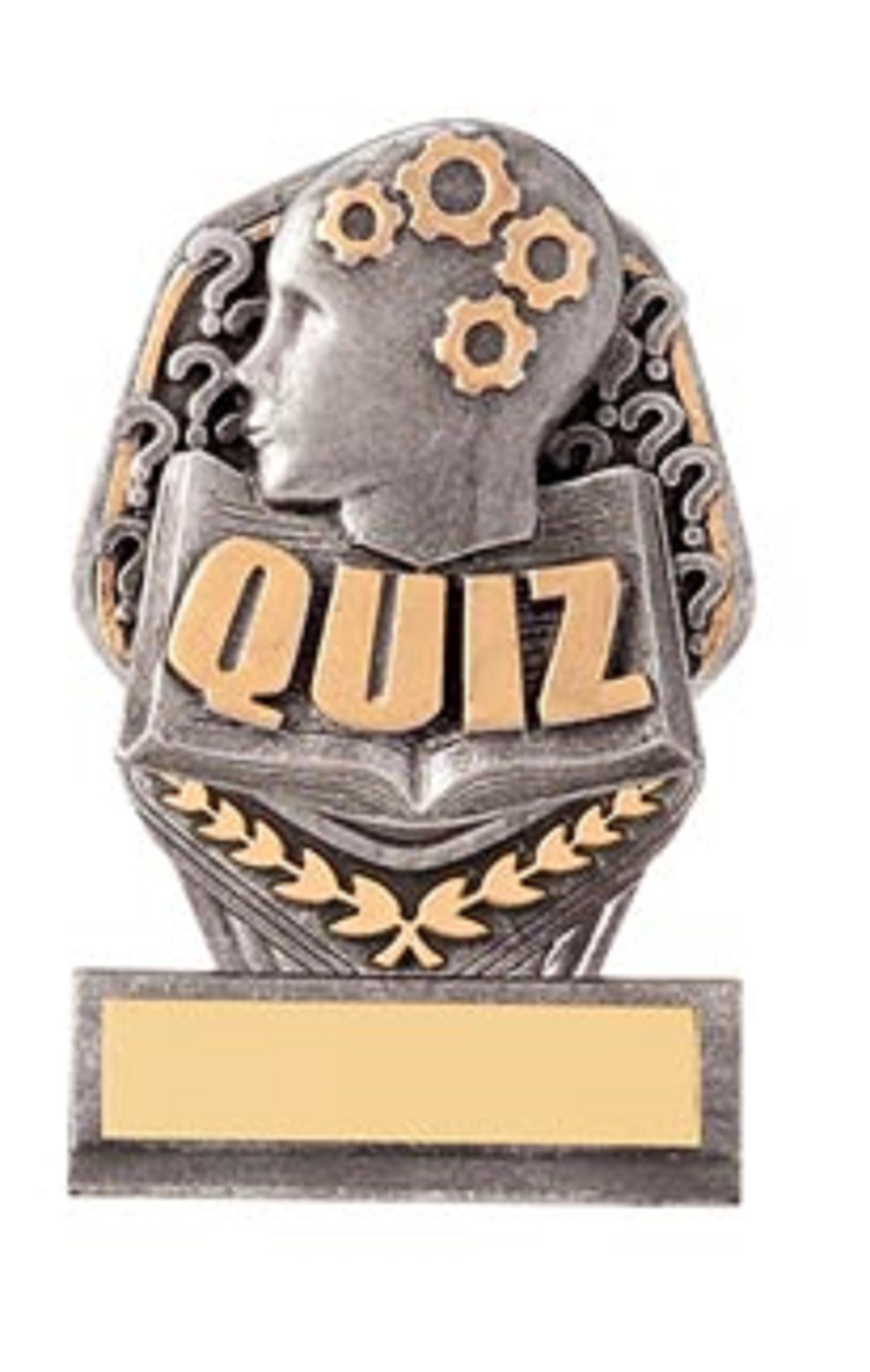Quiz Award Small 105mm Falcon Trophy Engraved Free