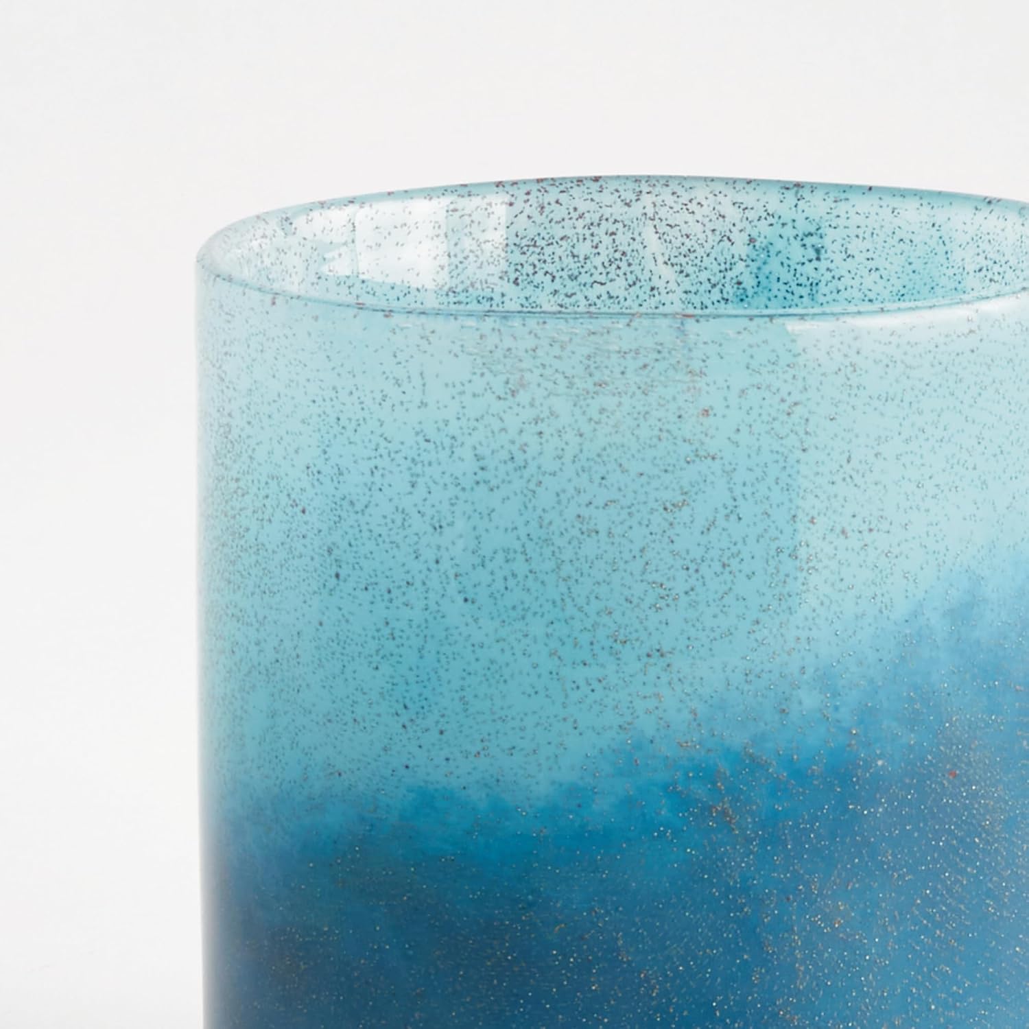 Napa Home & Garden Barclay Butera Del Mar Glass Hurricane Blue