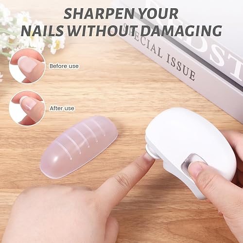 Miniatura 6 de Cortaúñas eléctrico 3 en 1 para personas mayores, recortadora de uñas de bebé, recortadora automática eléctrica, segura para uñas de los pies,