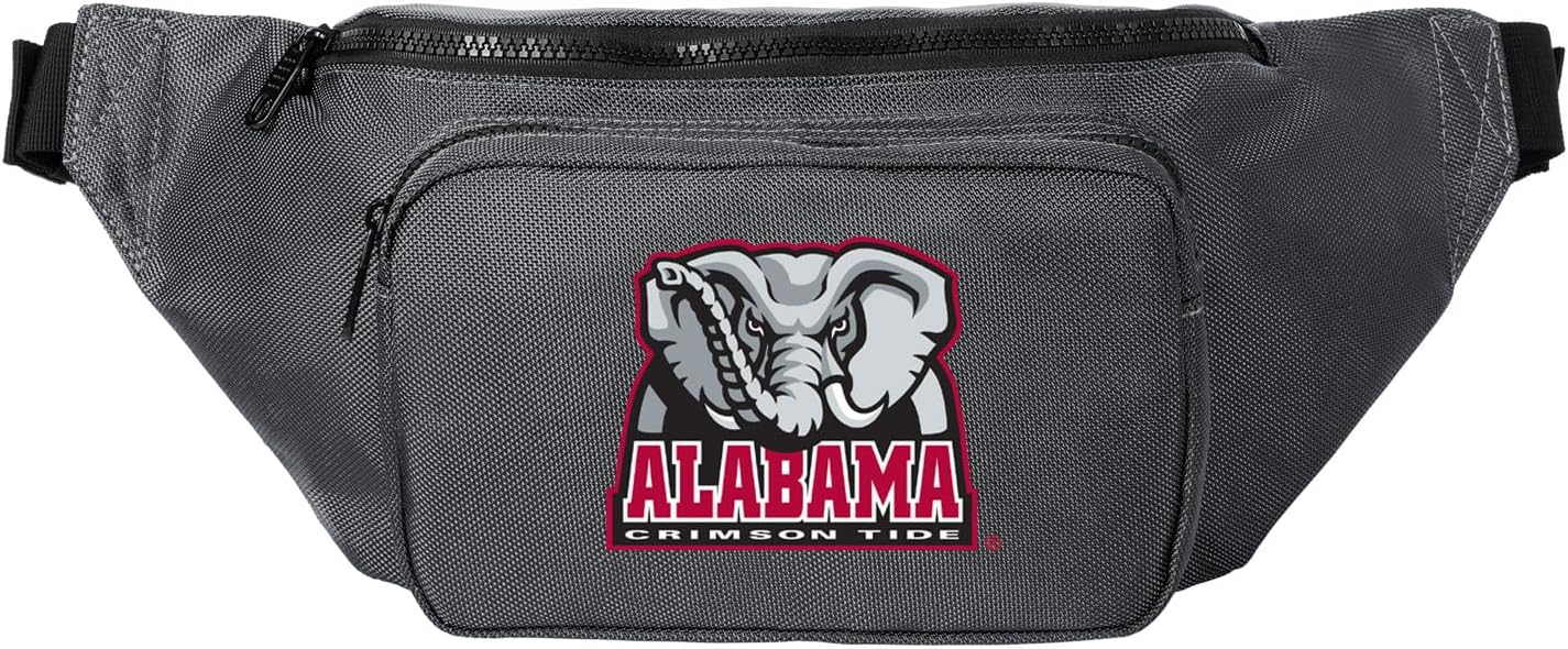 Broad Bay Alabama Waist Pack or Crossbody Bag - Versatile Travel, Sports, or Gameday Bag for University of Alabama Fans and Alumni, Men or Women