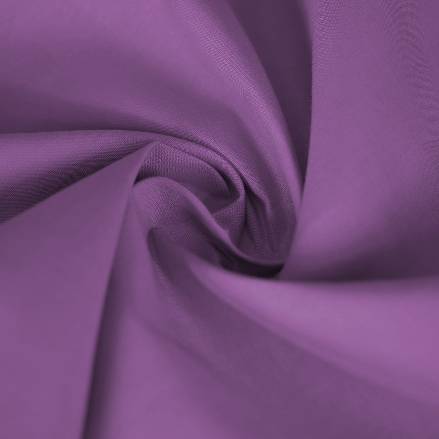 Plain Solid Dyed Polycotton Pre Shrunk Fabric Material Linings Dress Making Crafts Home Décor Table Cloth Sheeting Quilting | 60+ Colours | 45” - 112 cm Wide (Sold by The Half Metre, Lavender)