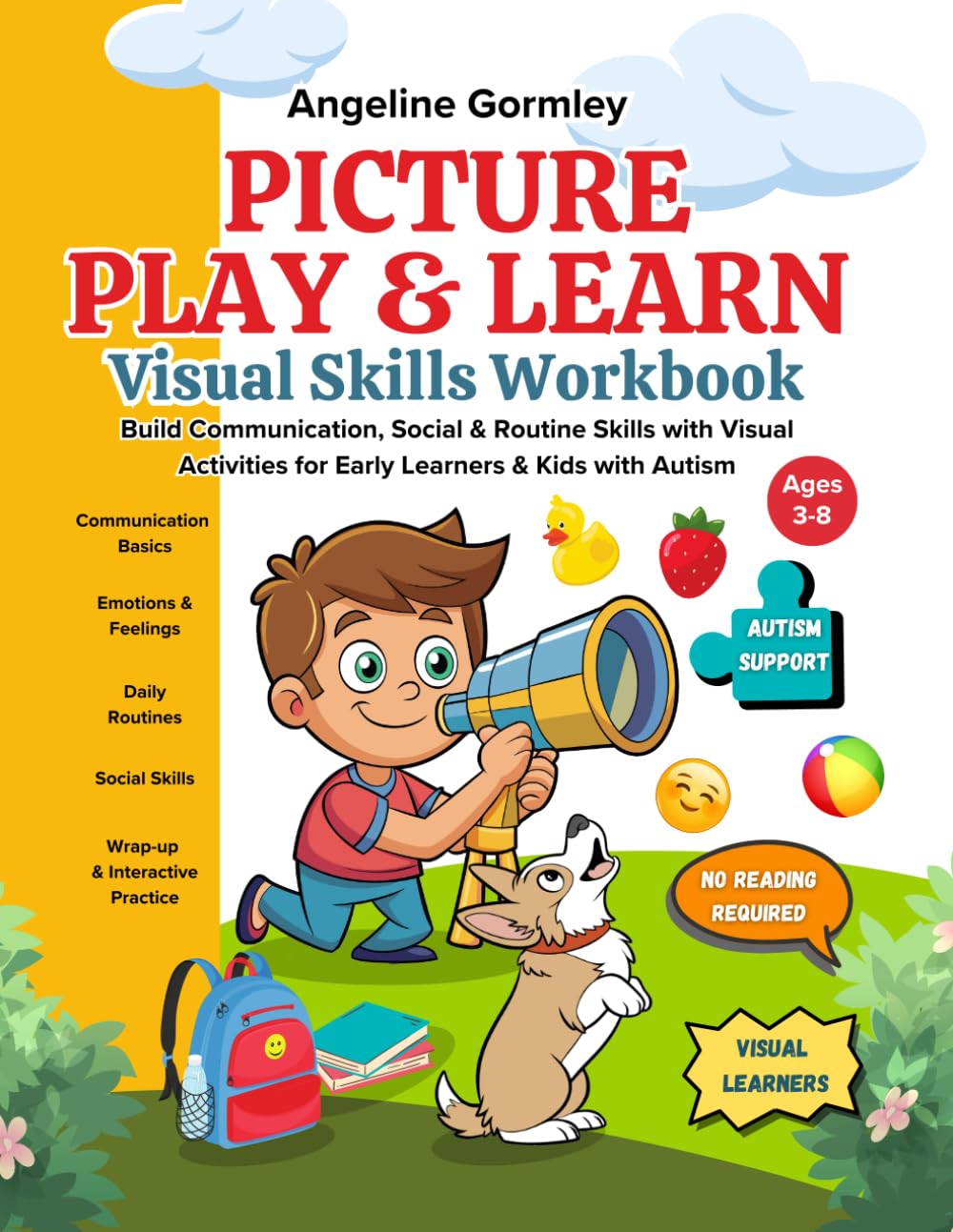 Picture Play & Learn: Visual Skills Workbook