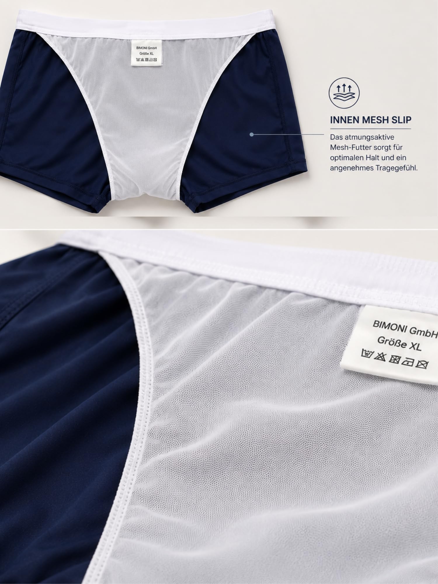 Herren Low Rise Sexy Badehose Badepants Badeslips Boxershorts Boxerbriefs Trunk Männer Strandshorts Badebekleidung