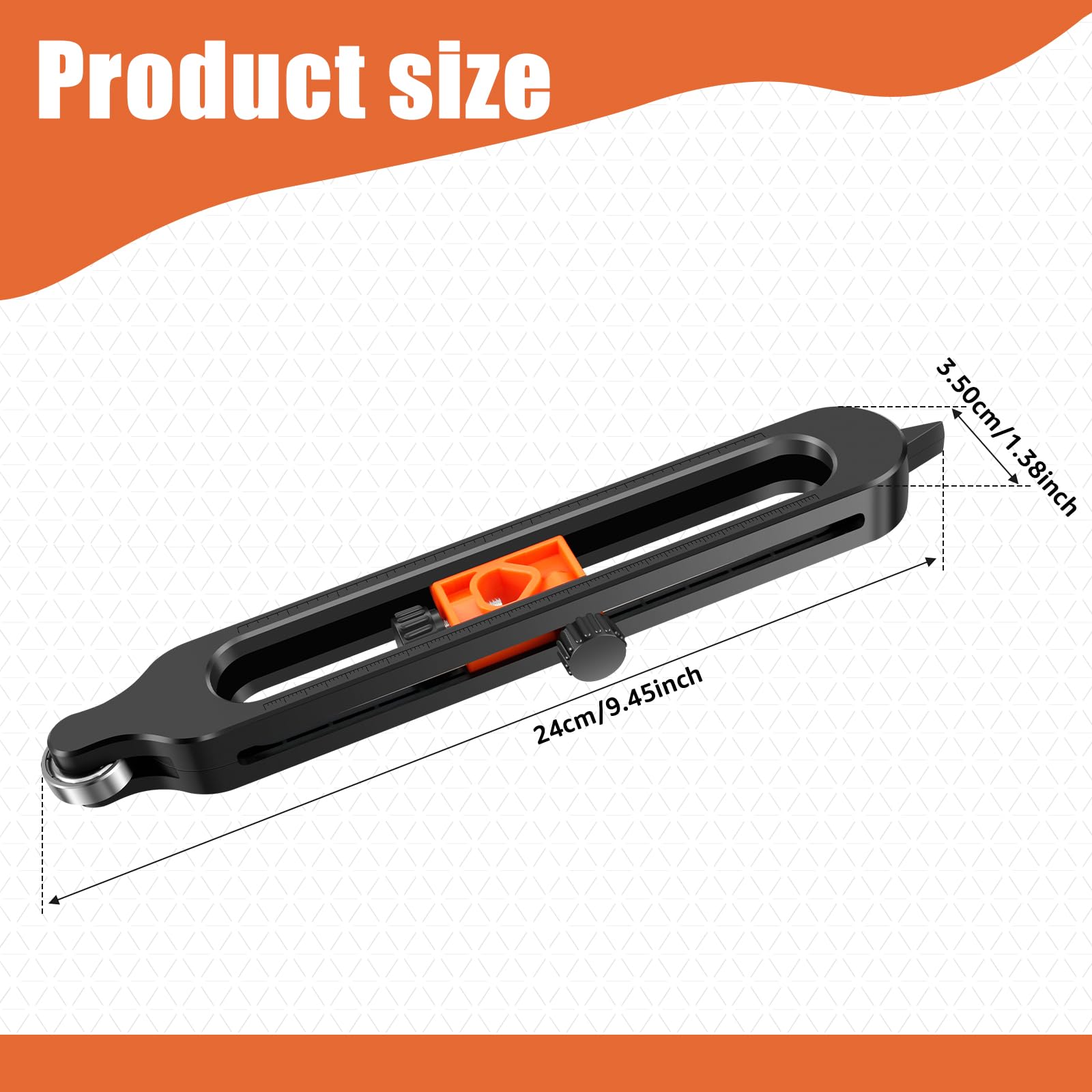 Contourmeter Pencil Scribe Tool, Contour Gauge Scribe Tool Onregelmatige Vorm Profielduplicator voor Houtbewerking met Potlood, Scribe Tool