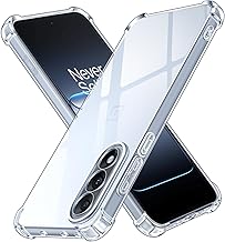 ivoler Clear Silicone Case for OnePlus Nord 5 5G / OnePlus Nord5 5G with Shockproof Protective Corners, Thin Soft Transparent Protective Flexible TPU Transparent Mobile Phone Case Scratch-Resistant