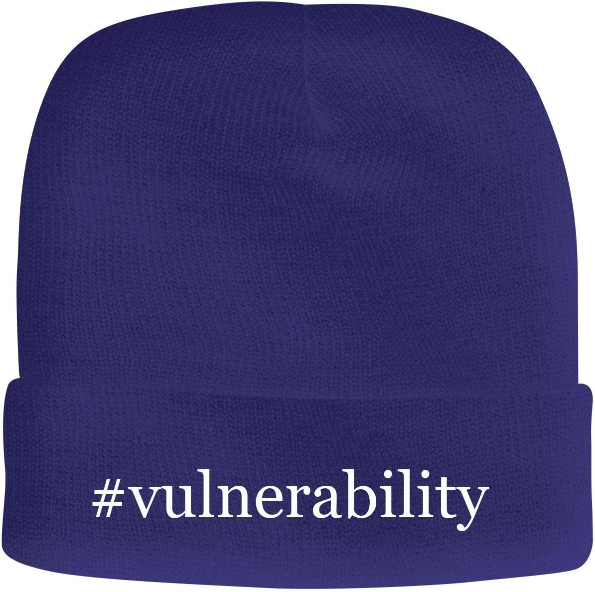 BH Cool Designs #Vulnerability - Men's Hashtag Soft & Comfortable Beanie Hat Cap