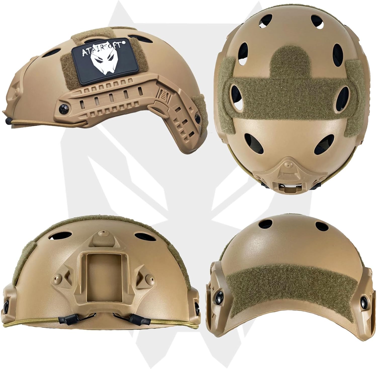 ATAIRSOFT PJ Type Tactical Paintball Airsoft Fast Helmet