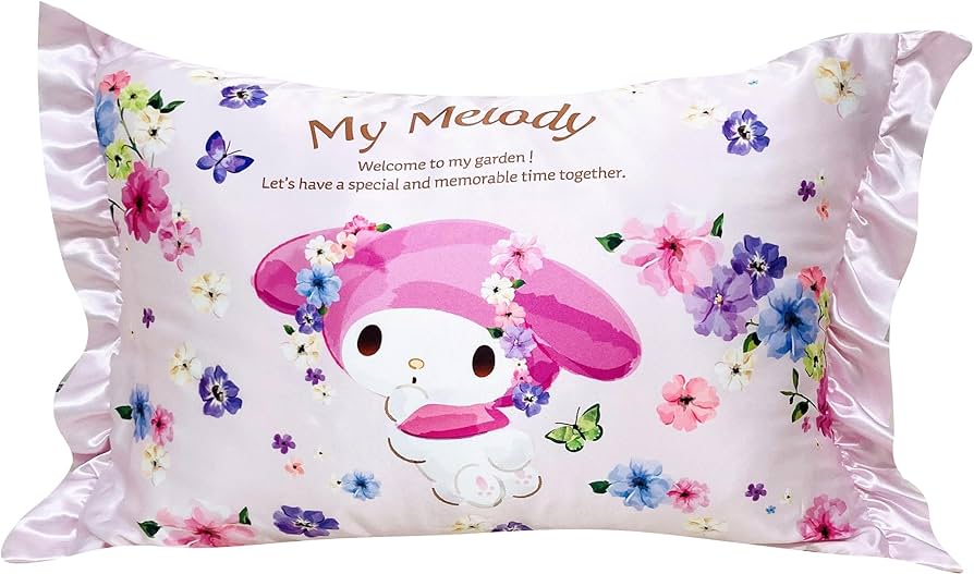 Amazon｜MORIPiLO(モリシタ) 枕カバー シルク タッチ マイメロディ