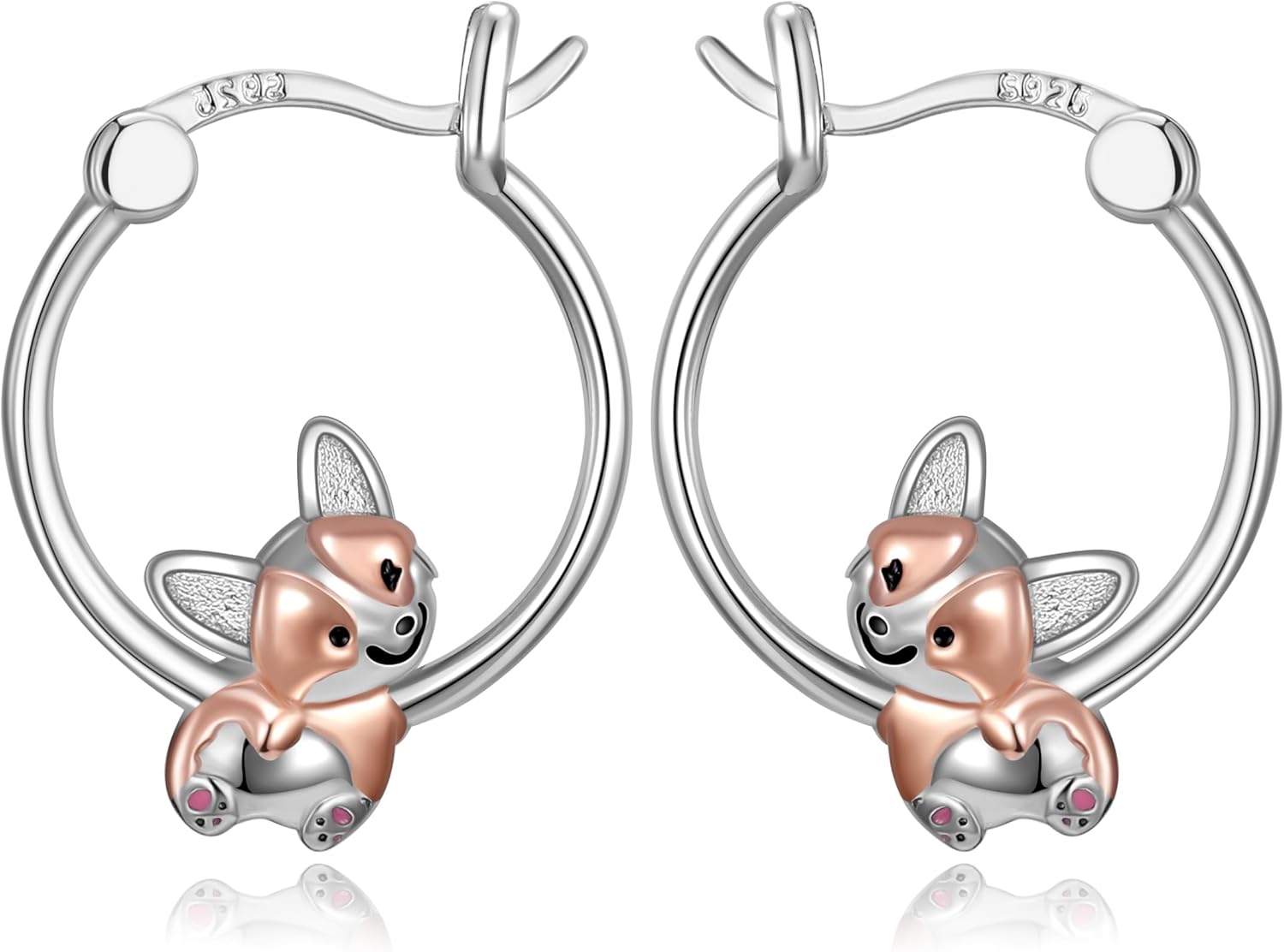 Cute Animal Earrings for Women S925 Sterling Silver Jewelry Gift Women Mothers Day