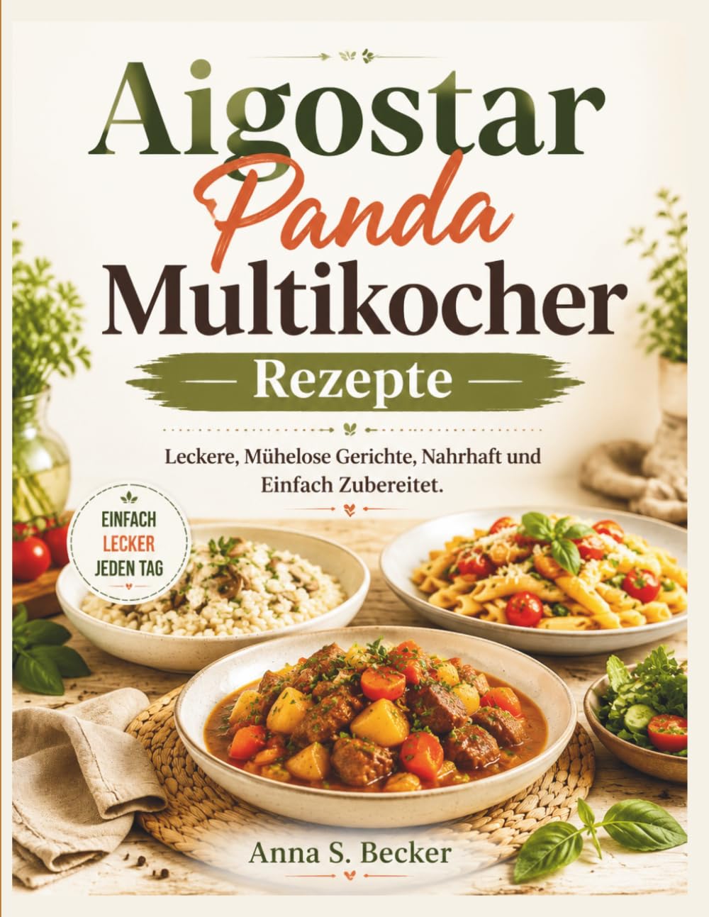 Aigostar Panda Multikocher Rezepte: Leckere, Mühelose Gerichte, Nahrhaft und Einfach Zubereitet.