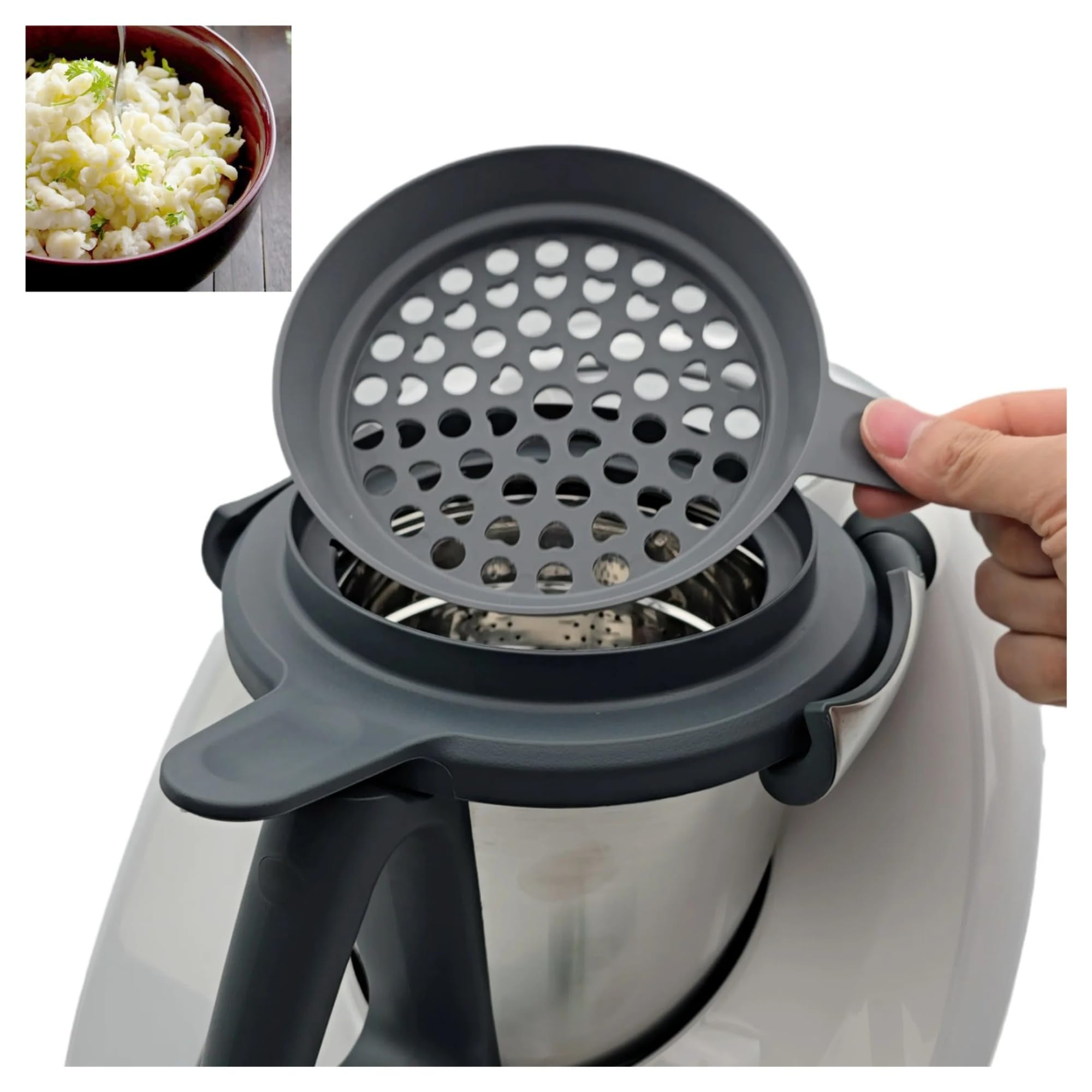 Compatibile con Bimby, dispenser for pastelle TM6/TM5 con manico