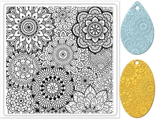 Sturdy and Reusable Silicone Texture Mat: Amplify Your Jewelry Projects